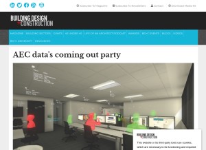 How bdcnetwork.com looks like on a tablet such as an iPad.