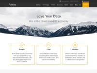 Desktop screenshot for pythian.com
