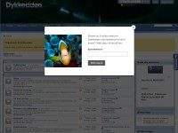 Desktop screenshot for dykkesiden.com
