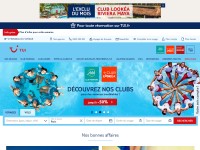 Desktop screenshot for tui.fr