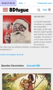 How bdfugue.com looks like on a mobile device such as an iPhone.