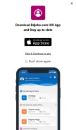 How bdjobs.com looks like on a mobile device such as an iPhone.