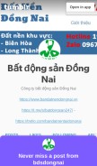 How bdsdongnai.tumblr.com looks like on a mobile device such as an iPhone.
