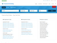 Desktop screenshot for panama-real-estate.com