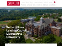 Desktop screenshot for setonhill.edu