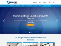 Desktop screenshot for quorumsoftware.com
