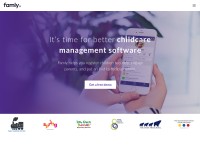 Desktop screenshot for famly.co