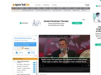 Desktop screenshot for sportal.de