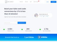 Desktop screenshot for useinfluence.co