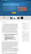 How beaconnet.com looks like on a mobile device such as an iPhone.