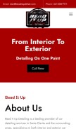How beaditupdetail.com looks like on a mobile device such as an iPhone.