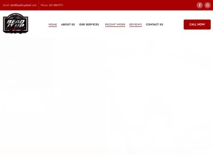 How beaditupdetail.com looks like on a tablet such as an iPad.
