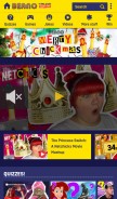 How beano.com looks like on a mobile device such as an iPhone.