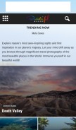 How beautifulworld.com looks like on a mobile device such as an iPhone.