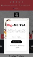 How beautycertain.com looks like on a mobile device such as an iPhone.