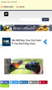How beautyofbirds.com looks like on a mobile device such as an iPhone.