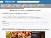 Desktop screenshot for 123comparer.fr
