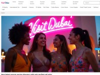 Desktop screenshot for visitdubaiescorts.com