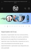 How beckelitebrasil.com looks like on a mobile device such as an iPhone.