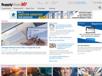Desktop screenshot for supplychain247.com