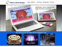 Desktop screenshot for mwdwebdesign.com