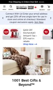 How bedbathandbeyond.ca looks like on a mobile device such as an iPhone.