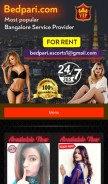 How bedpari.com looks like on a mobile device such as an iPhone.