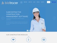 Desktop screenshot for bidtracer.com