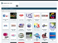 Desktop screenshot for radios-de-venezuela.com