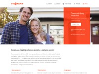 Desktop screenshot for viessmann.com