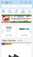 How befrugal.com looks like on a mobile device such as an iPhone.
