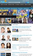 How behindthevoiceactors.com looks like on a mobile device such as an iPhone.