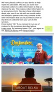How belka-games.com looks like on a mobile device such as an iPhone.