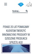 How beltrade.pl looks like on a mobile device such as an iPhone.