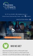 How bemea.com looks like on a mobile device such as an iPhone.