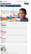 How benchmarkeducation.com looks like on a mobile device such as an iPhone.