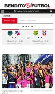 How benditofutbol.com looks like on a mobile device such as an iPhone.