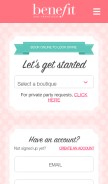 How benefitboutiques.com looks like on a mobile device such as an iPhone.