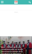 How benintimes.info looks like on a mobile device such as an iPhone.