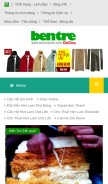 How bentre24h.com looks like on a mobile device such as an iPhone.
