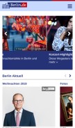 How berlin.de looks like on a mobile device such as an iPhone.