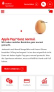 How berliner-sparkasse.de looks like on a mobile device such as an iPhone.