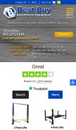 How bestbuyautoequipment.com looks like on a mobile device such as an iPhone.