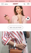 How bestladiesshop.com looks like on a mobile device such as an iPhone.