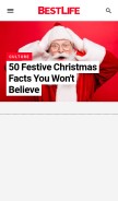 How bestlifeonline.com looks like on a mobile device such as an iPhone.