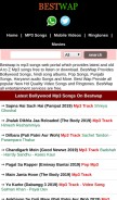 How bestwap.best looks like on a mobile device such as an iPhone.