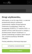 How besty.pl looks like on a mobile device such as an iPhone.