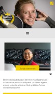 How betaalbarestemmen.nl looks like on a mobile device such as an iPhone.