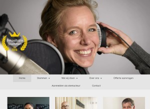 How betaalbarestemmen.nl looks like on a tablet such as an iPad.