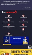 How betensured.com looks like on a mobile device such as an iPhone.
